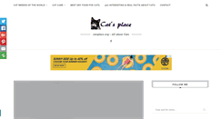 Desktop Screenshot of catsplace.org